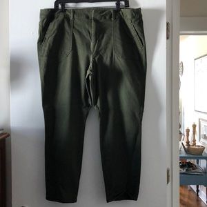 Old Navy - Pixie Soft Ankle Canvas Pants, 18 R